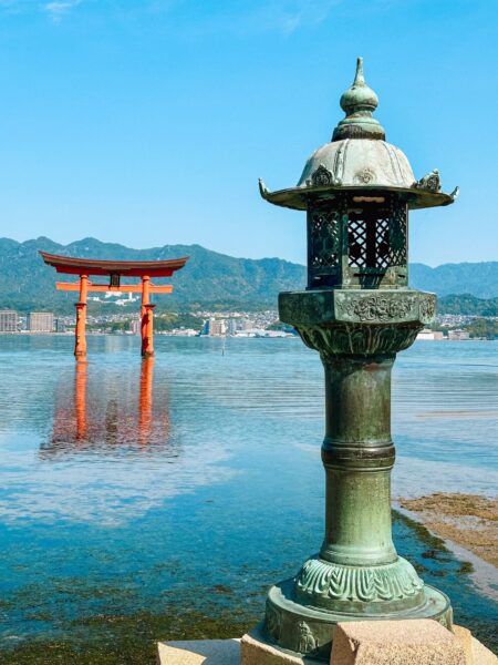 Miyajima eiland Itsukushima Shrine torii