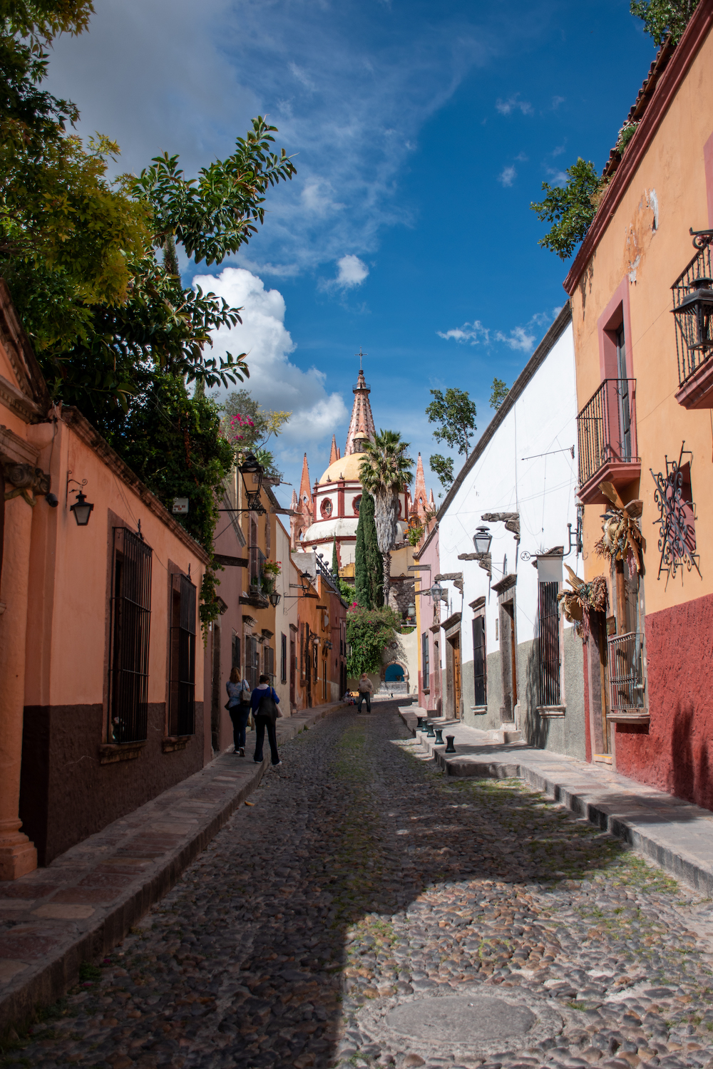 Mooiste straat van San Miguel de Allende