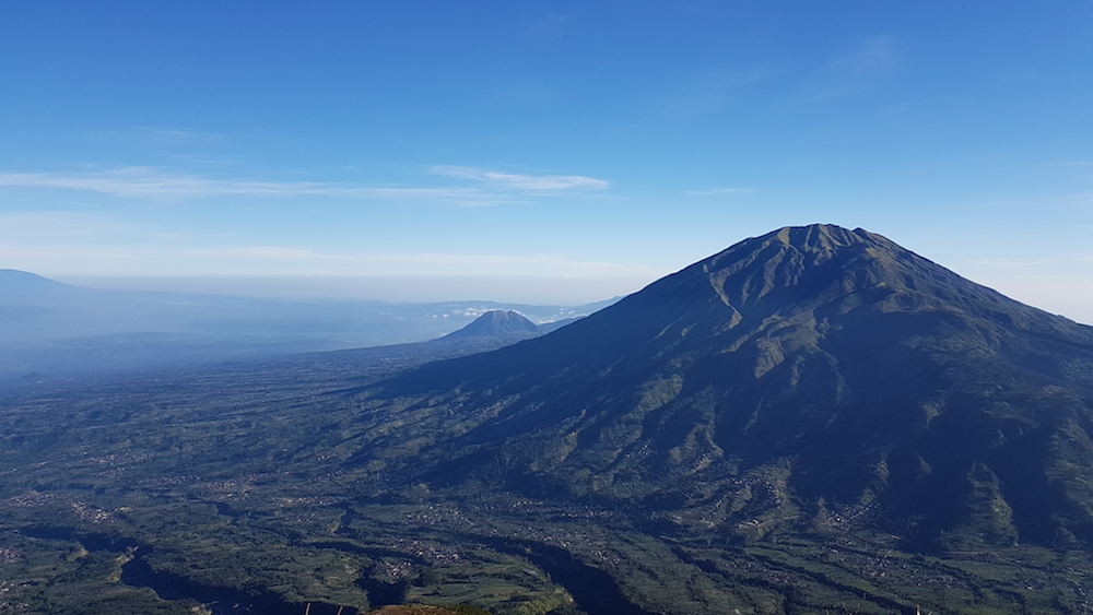 Mount Merapi vulkaan beklimmen op Java