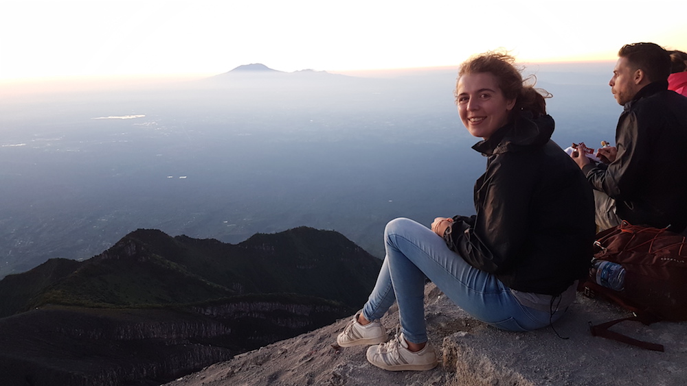 Mount Merapi zonsopgang kijken