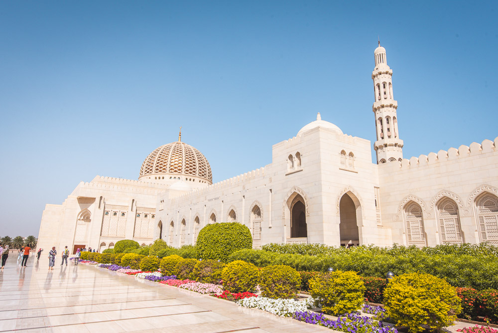 Muscat Oman Sultan Qaboos Moskee