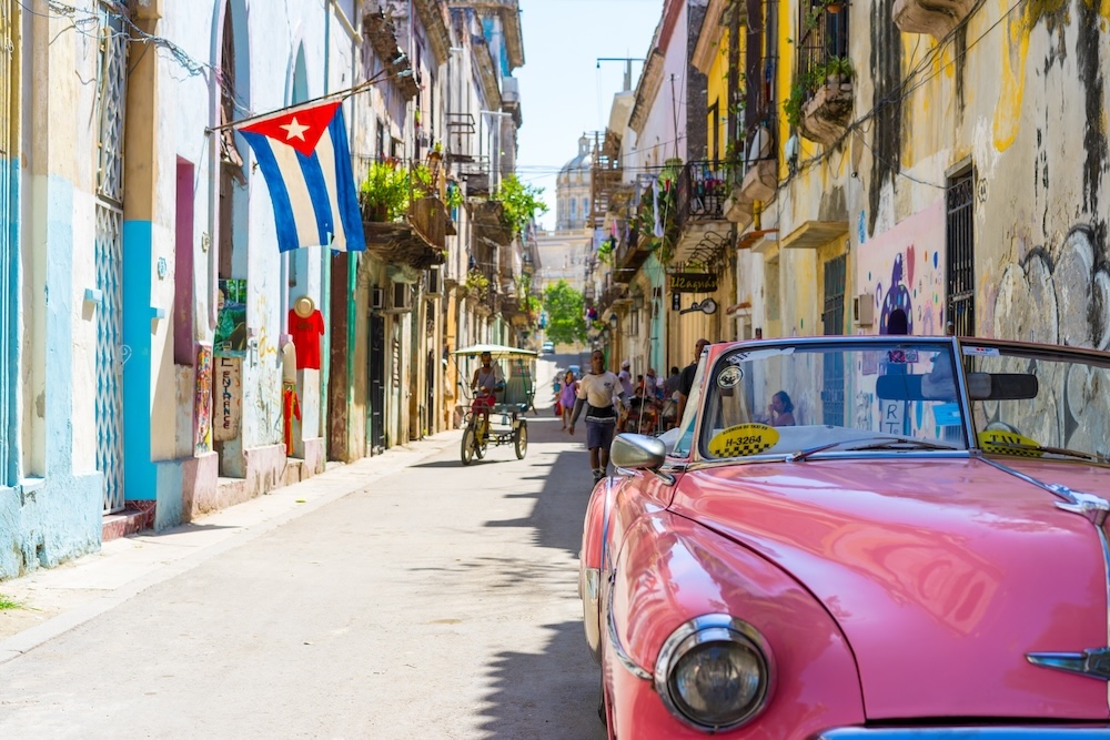 Straat op Cuba 