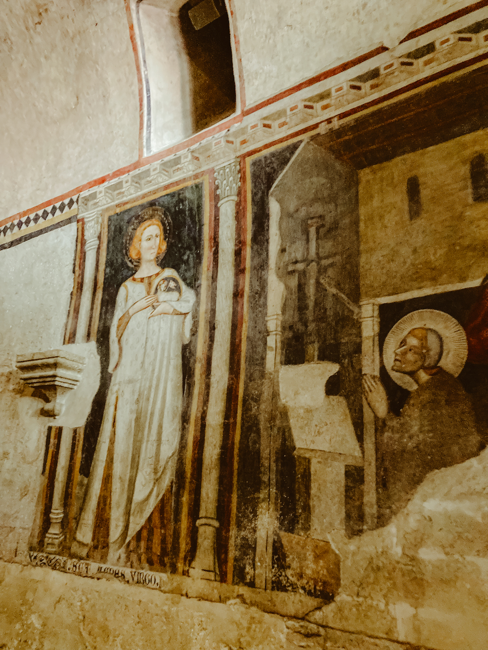 Muurschilderingen San Damiano