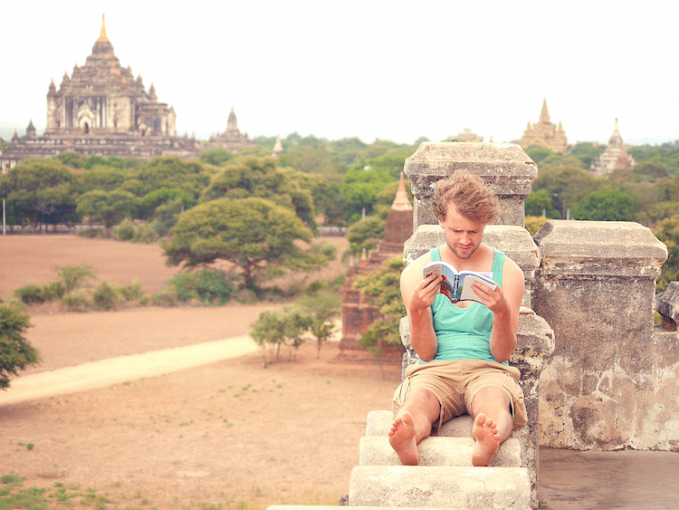 Myanmar uitzicht bagan