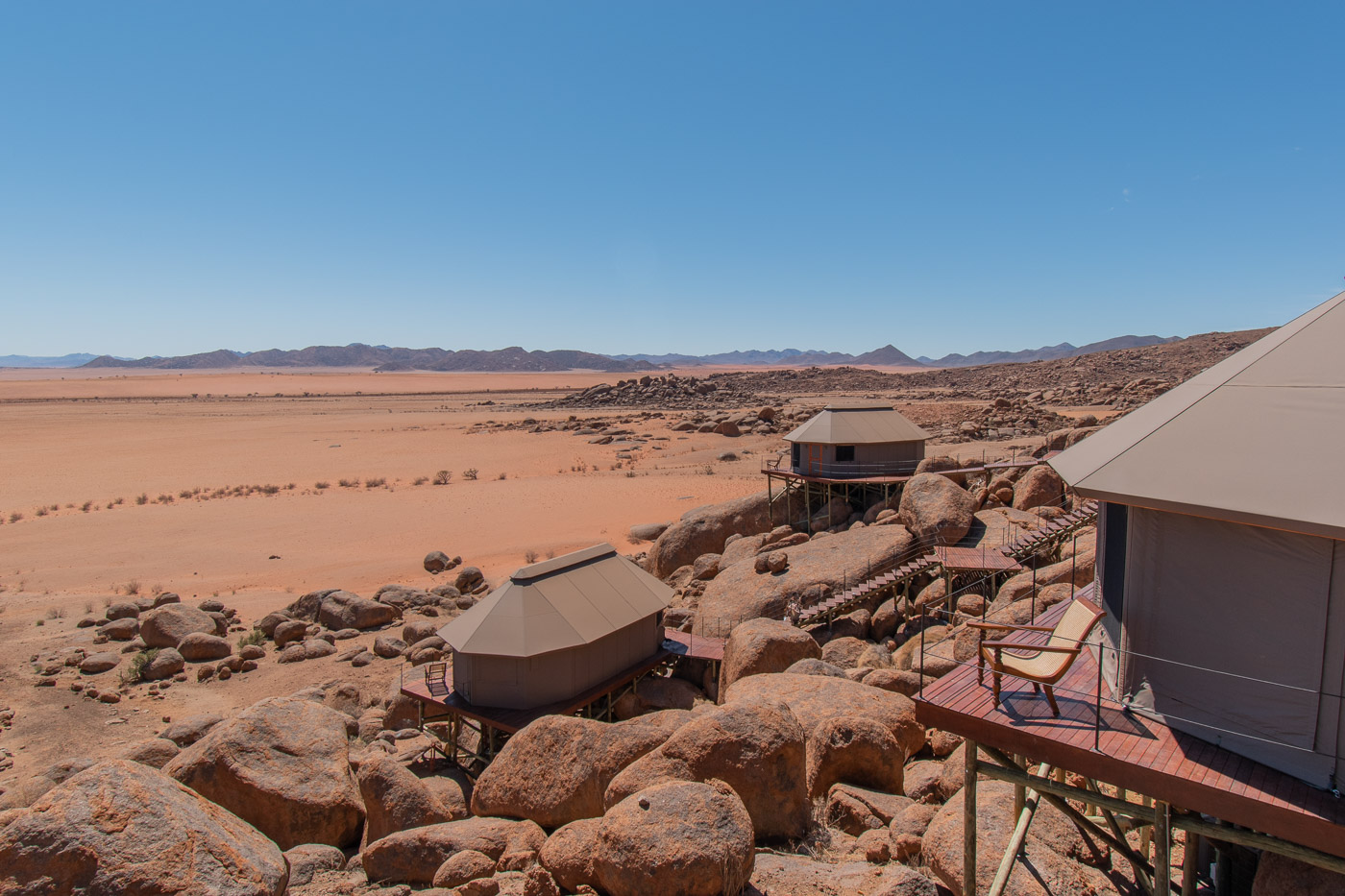 Namibie sonop de tenten