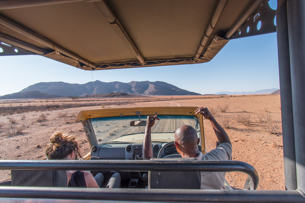 Namibie sonop game drive