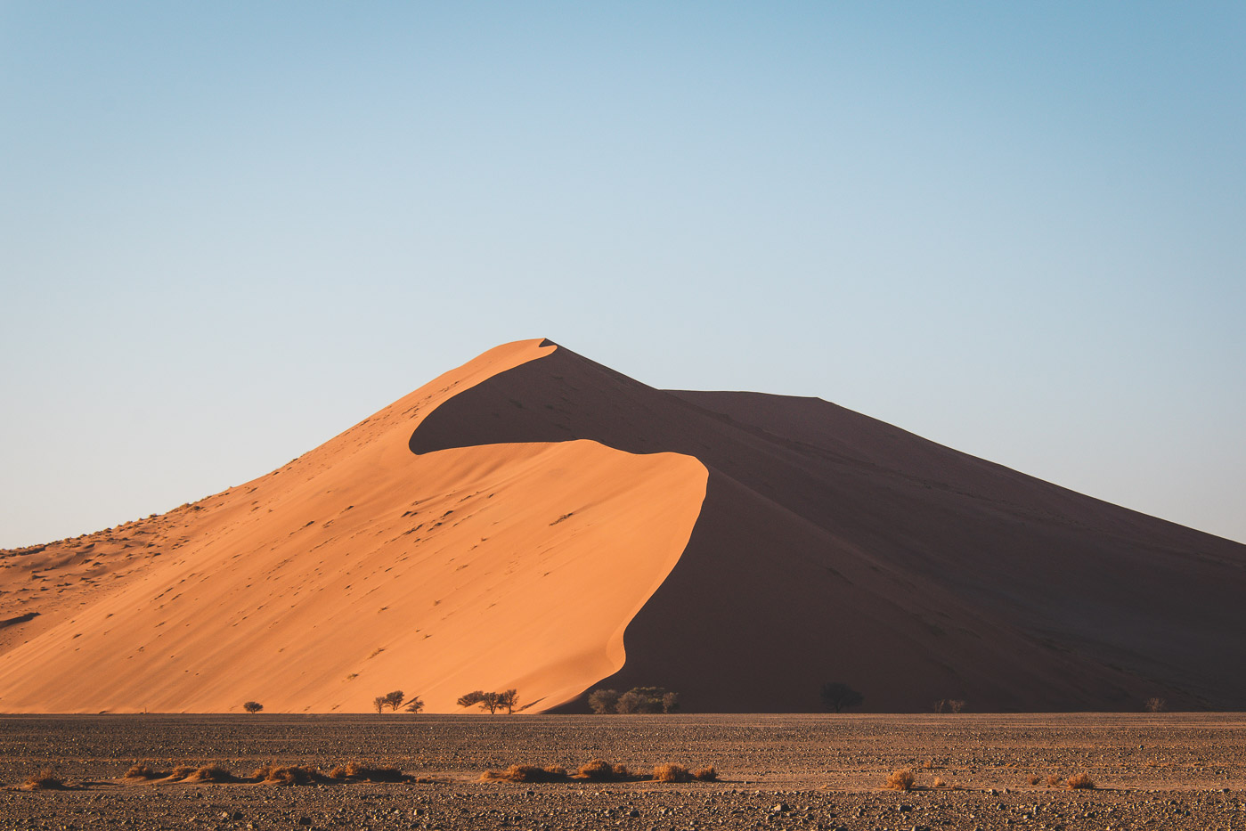 Namibie sossusvlei duinen