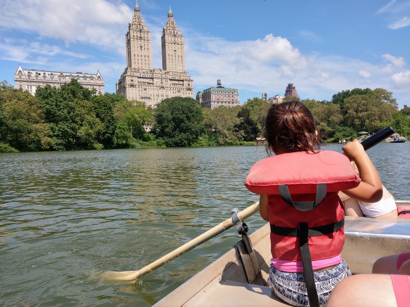 New york met kinderen Central Park