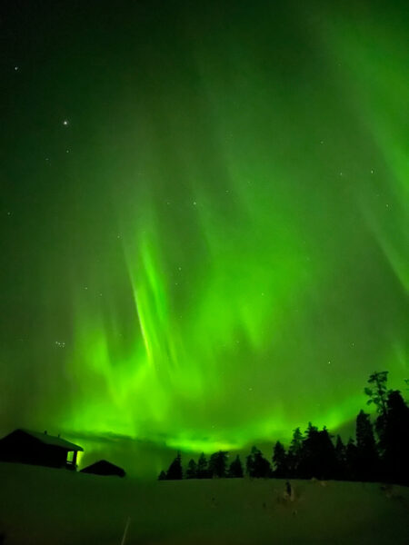 Noorderlicht in Kuusamo