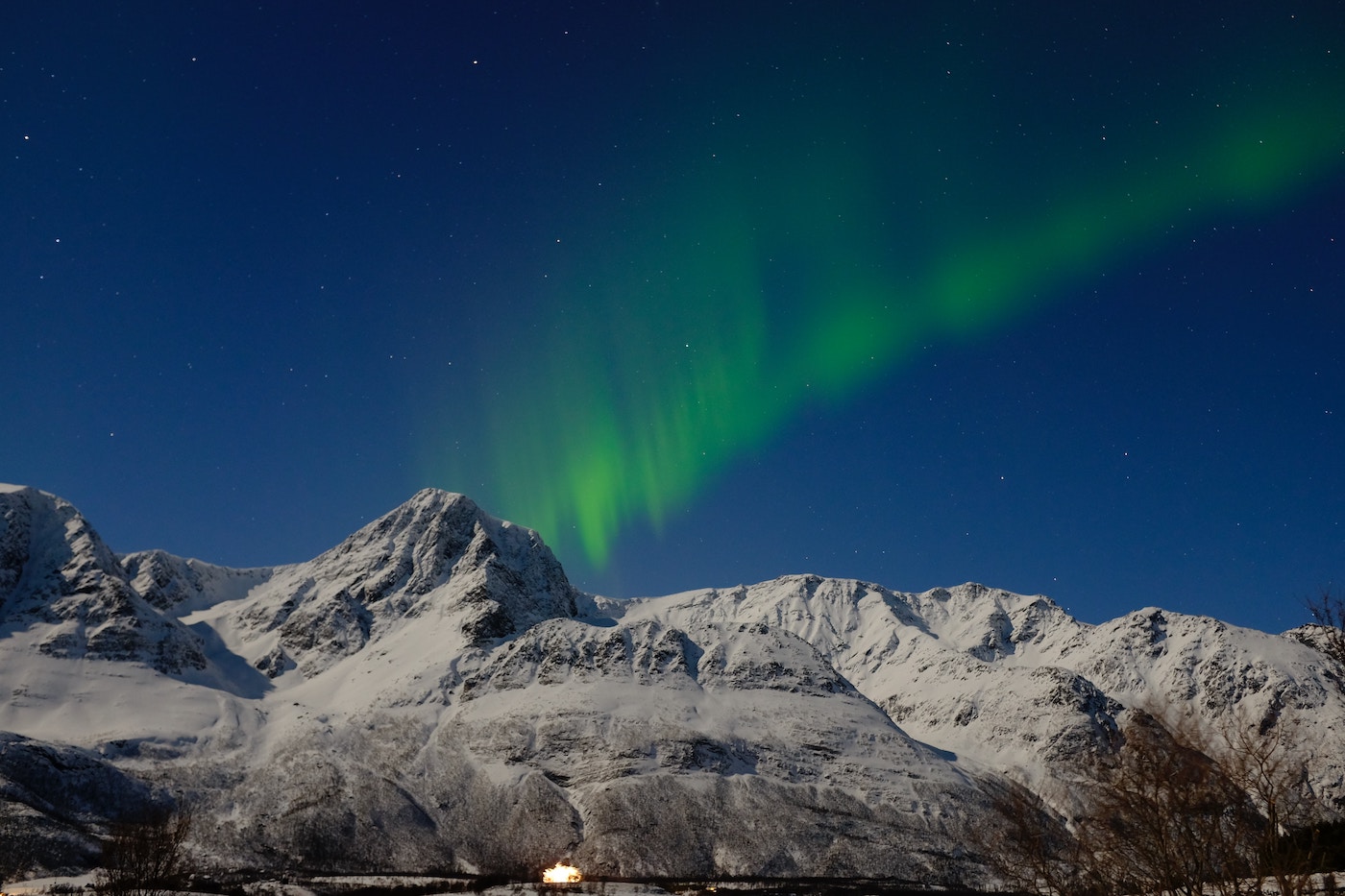 Noorderlicht zien in noorwegen wanneer