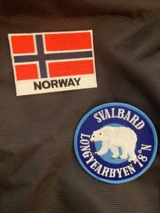 Noorwegen noordpool padge backpack
