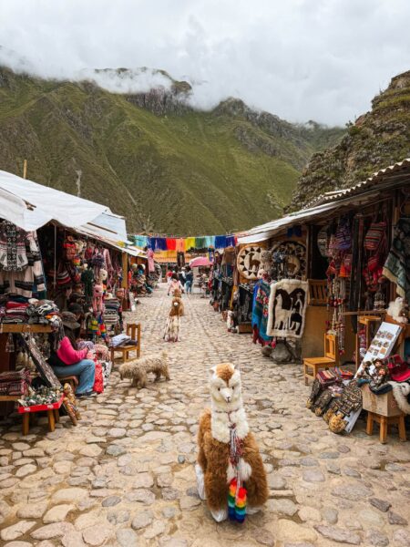 Ollantaytambo stadje