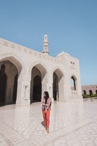 Oman sultan moskee in muscat