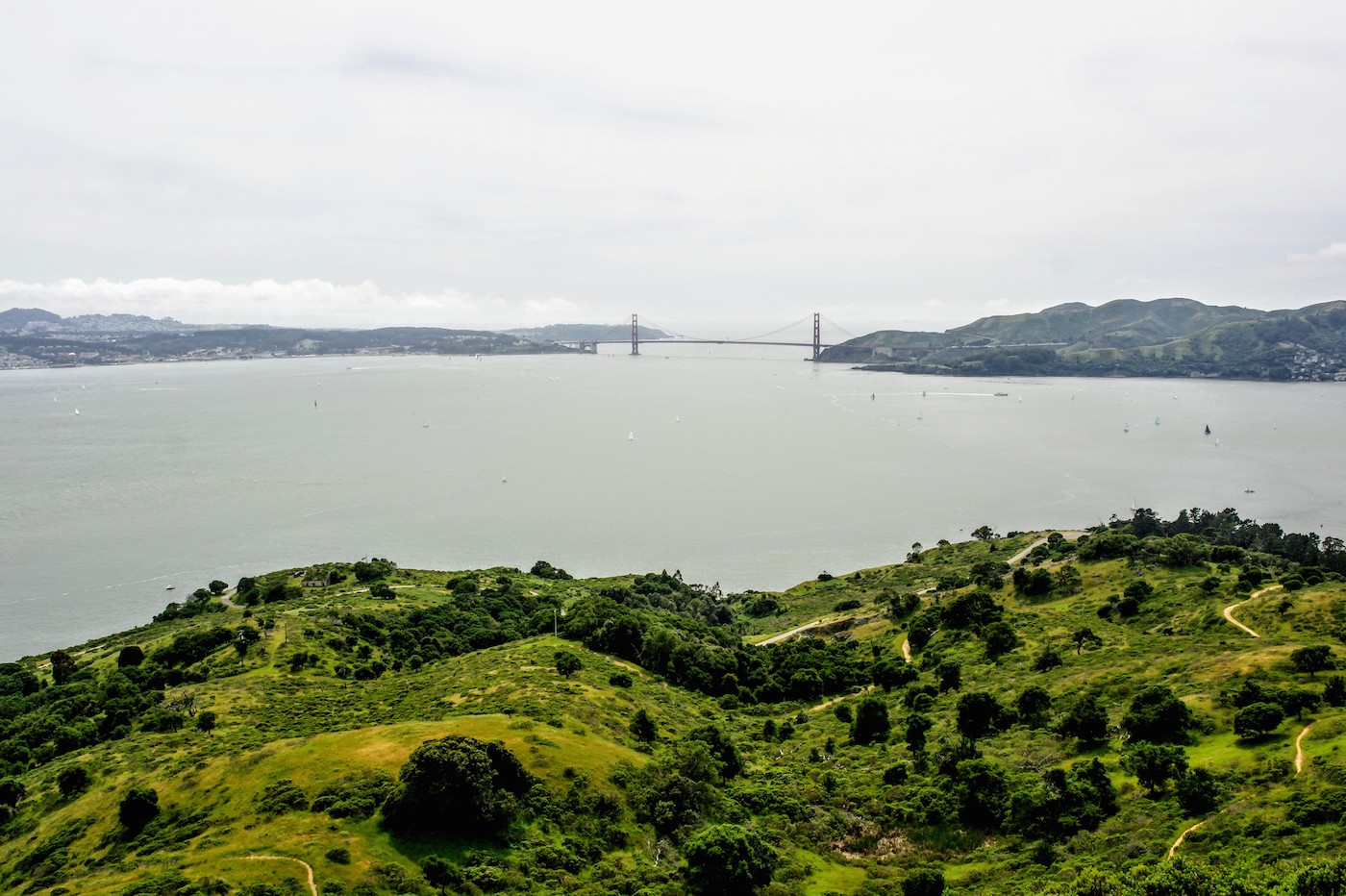 Omgeving San Francisco Angel Island - Golden Gate Bridge