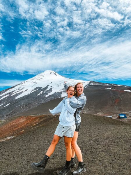 Op de vulkaan, Puerto Montt