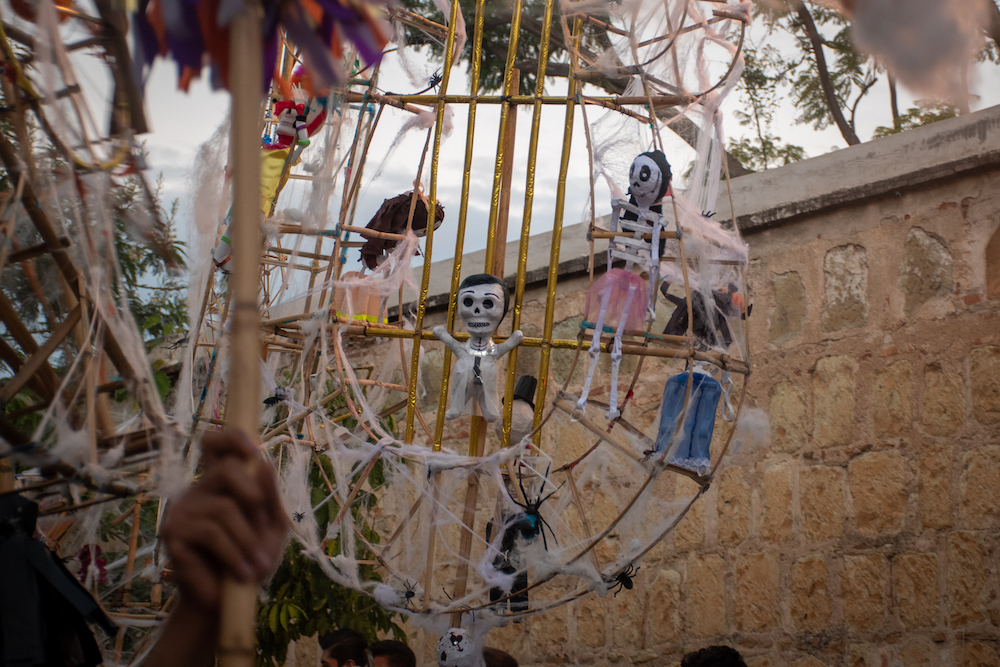 Optocht Día de Muertos