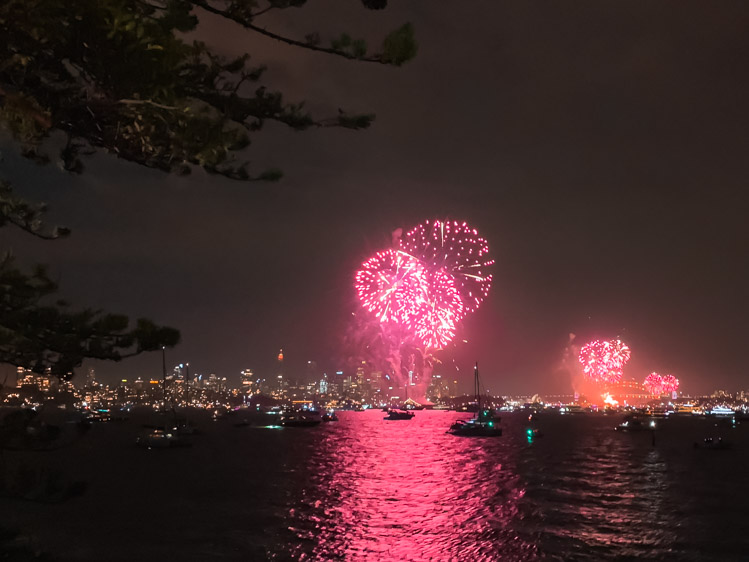 Oud en Nieuw Sydney Shark Island