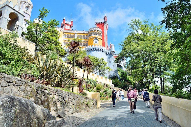 PORTUGESE RIVIERA Pena paleis
