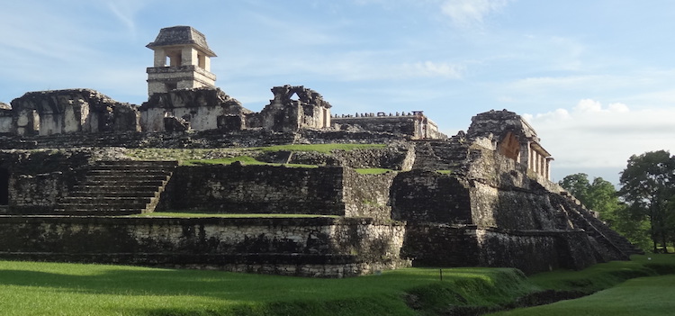 Paleis Palenque mayastad tempel
