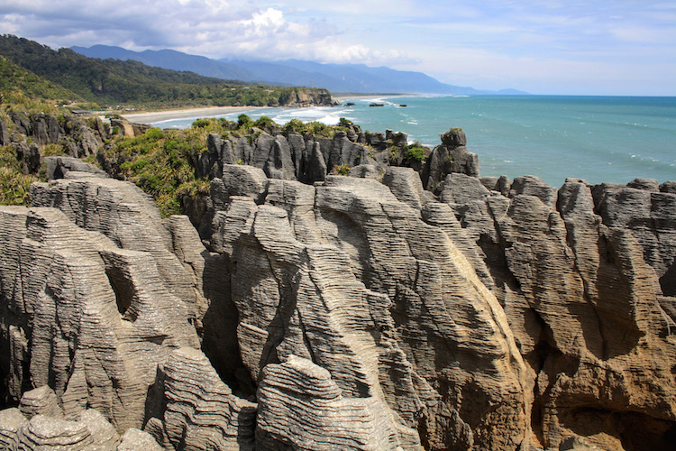 Pancake rocks rondreis Zuidereiland