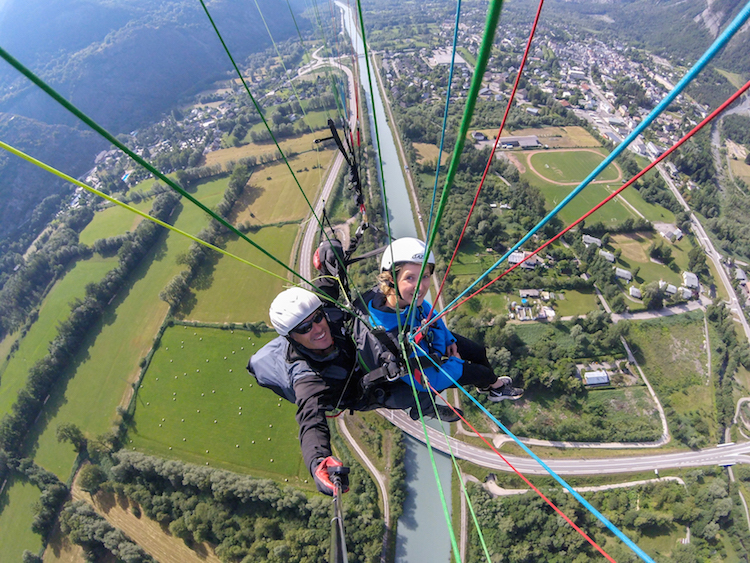 Paragliden franse alpen