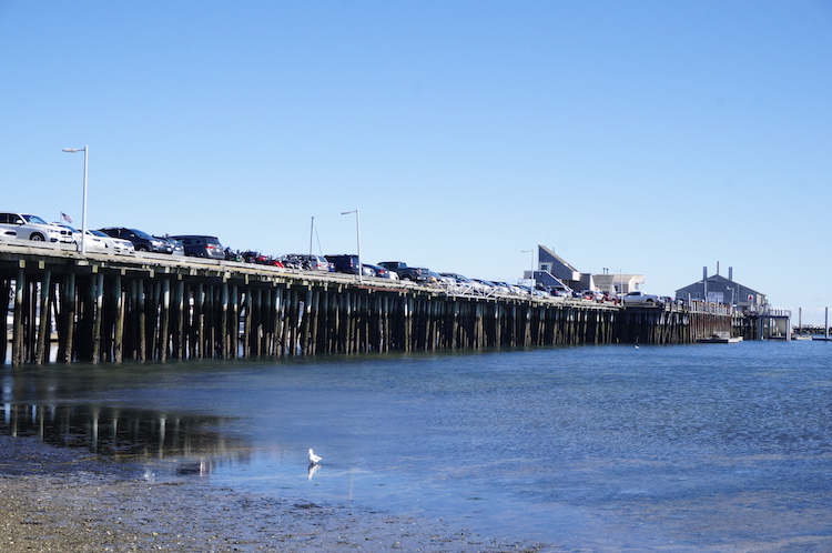 Parkeren op de Pier staat New York