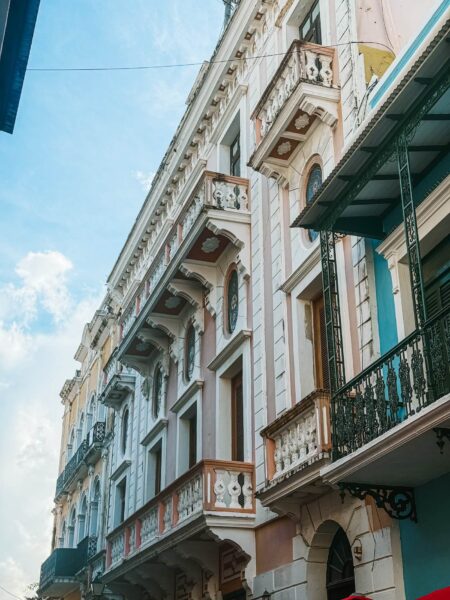 Pastel huisjes Old San Juan