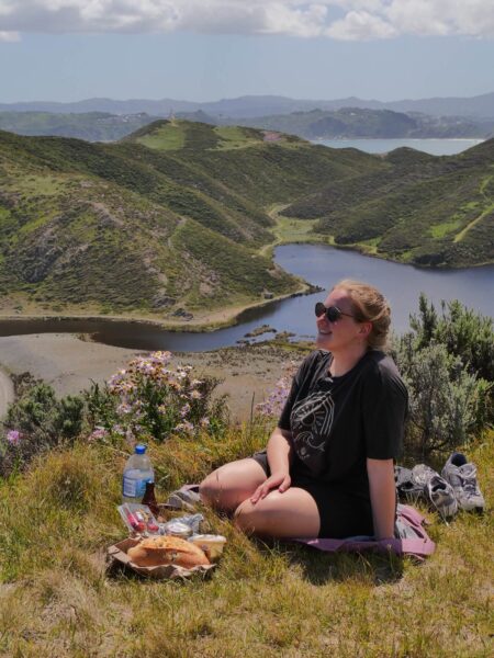 Pencarrow e-bike picknick