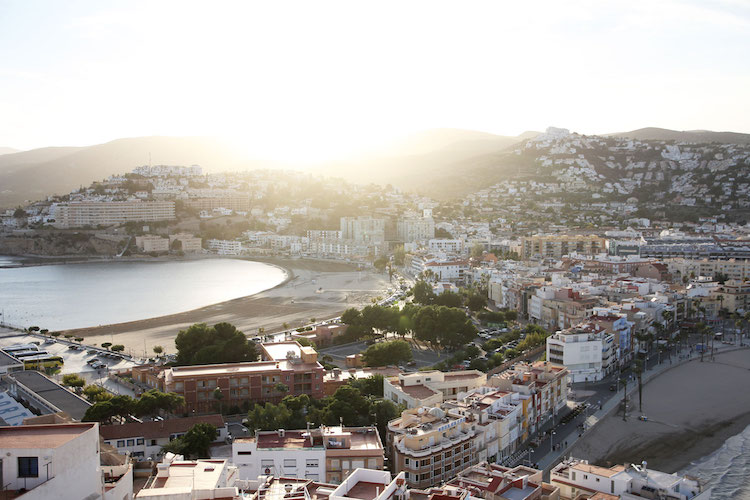 Peniscola spanje Oranjebloesemkust kasteel