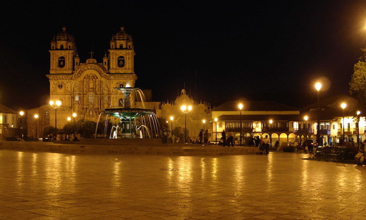 Peru 's avonds Cusco
