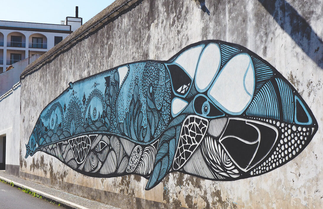 Ponta Delgada Azoren streetart