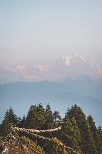 Poon hill trekking nepal top vlaggetjes