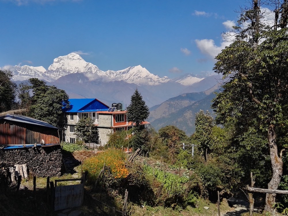 Poonhill trek nepal route