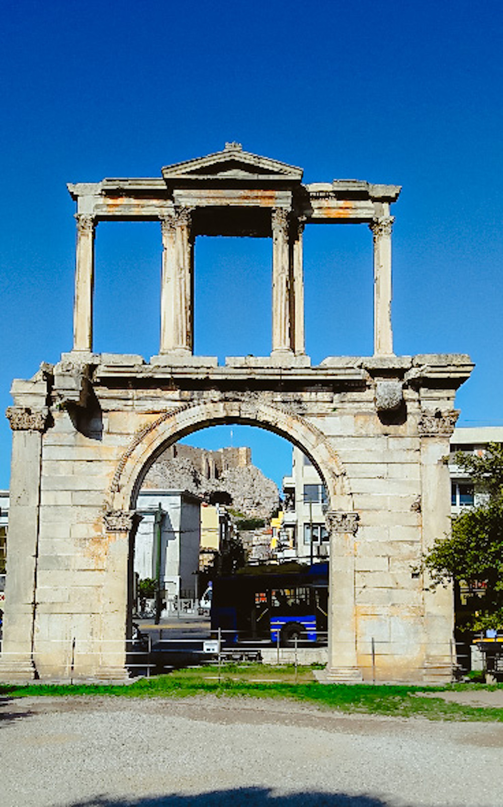 Poort van Hadrianus en het Olympieion