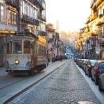 Porto tram centrum