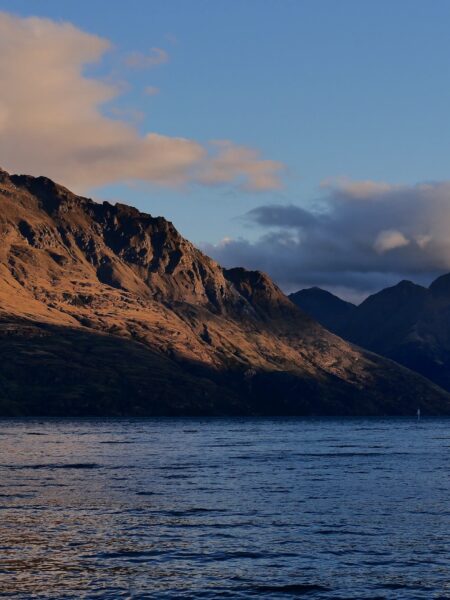 Queenstown uitzicht op meer