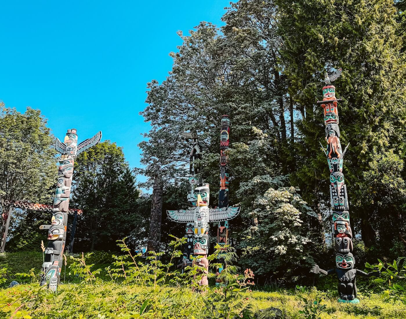 RV route Totem Palen