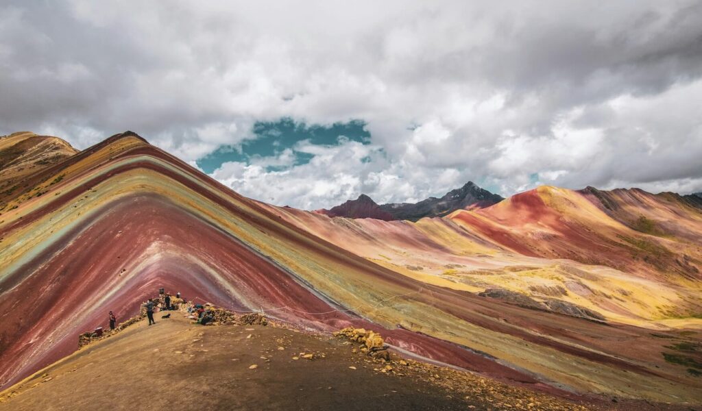 Rainbow Mountain in Peru
