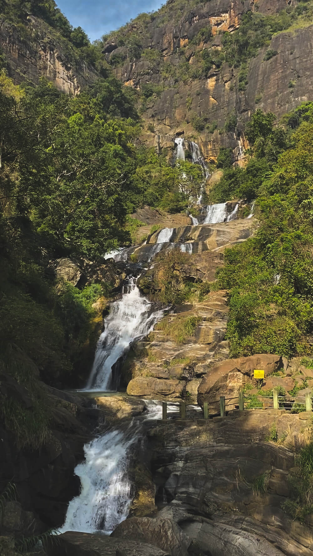 Ravana Falls Sri Lanka Ella Waterval