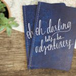 Reisdagboek darling let's be adventurers