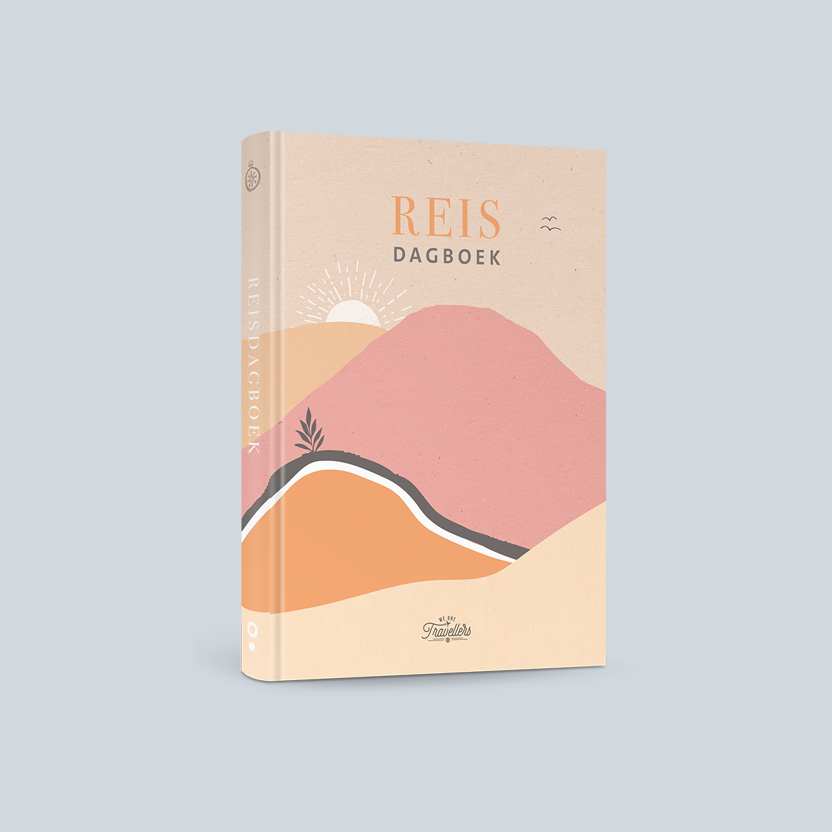 Reisdagboek we are travellers travel journal