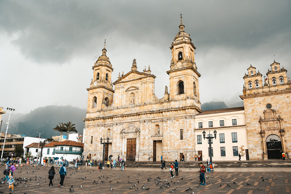 Reisroute Colombia Bogota kerk