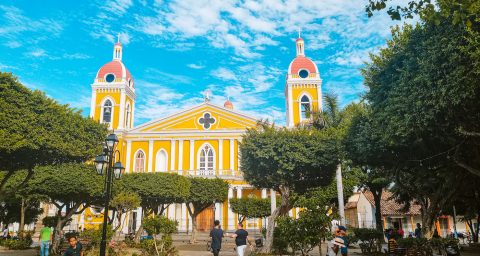 Reisroute Nicaragua, kathedraal Granada