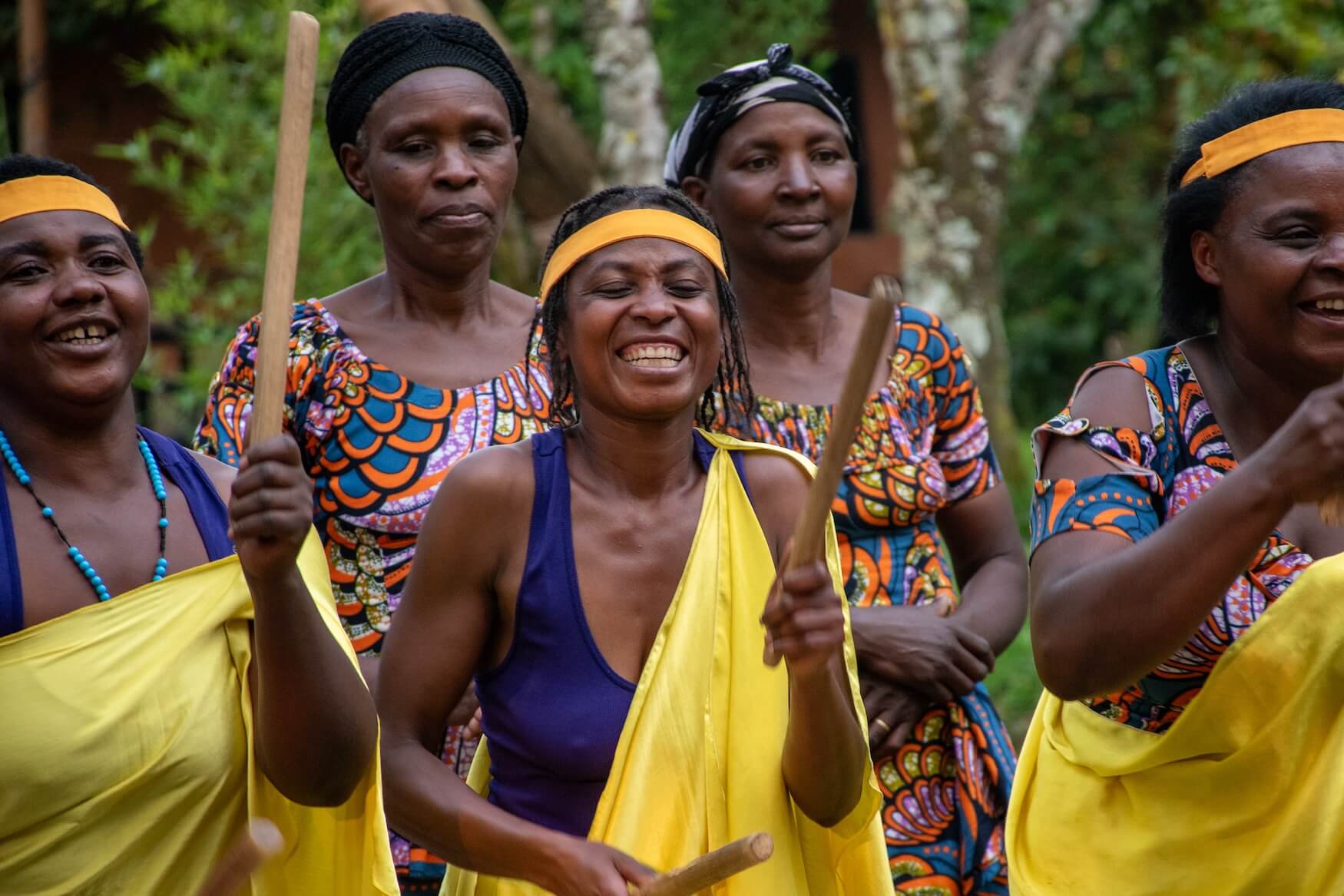 Reisroute Rwanda, Red Rocks vrouwen