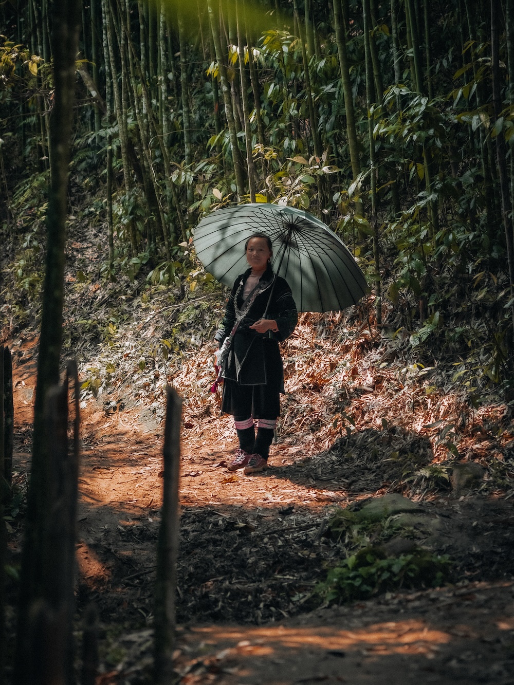Reisroute Vietnam, lokaal vrouwtje