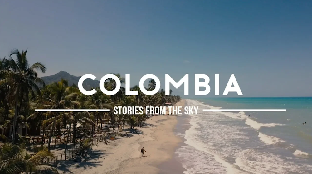 Reisvideo Colombia drone stories from the sky