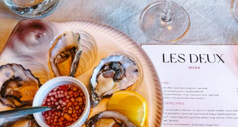 Restaurants Maastricht, oesters bij les Deux