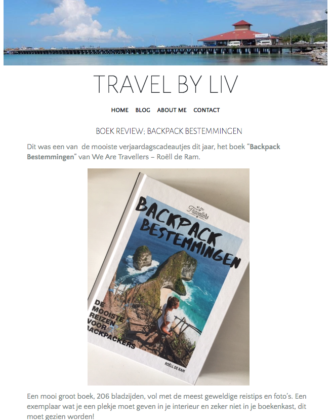 Review Travel by Liv boek