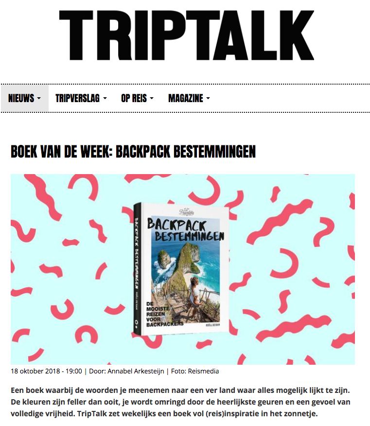 Review Triptalk boek