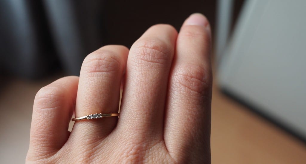 Ring meenemen op reis
